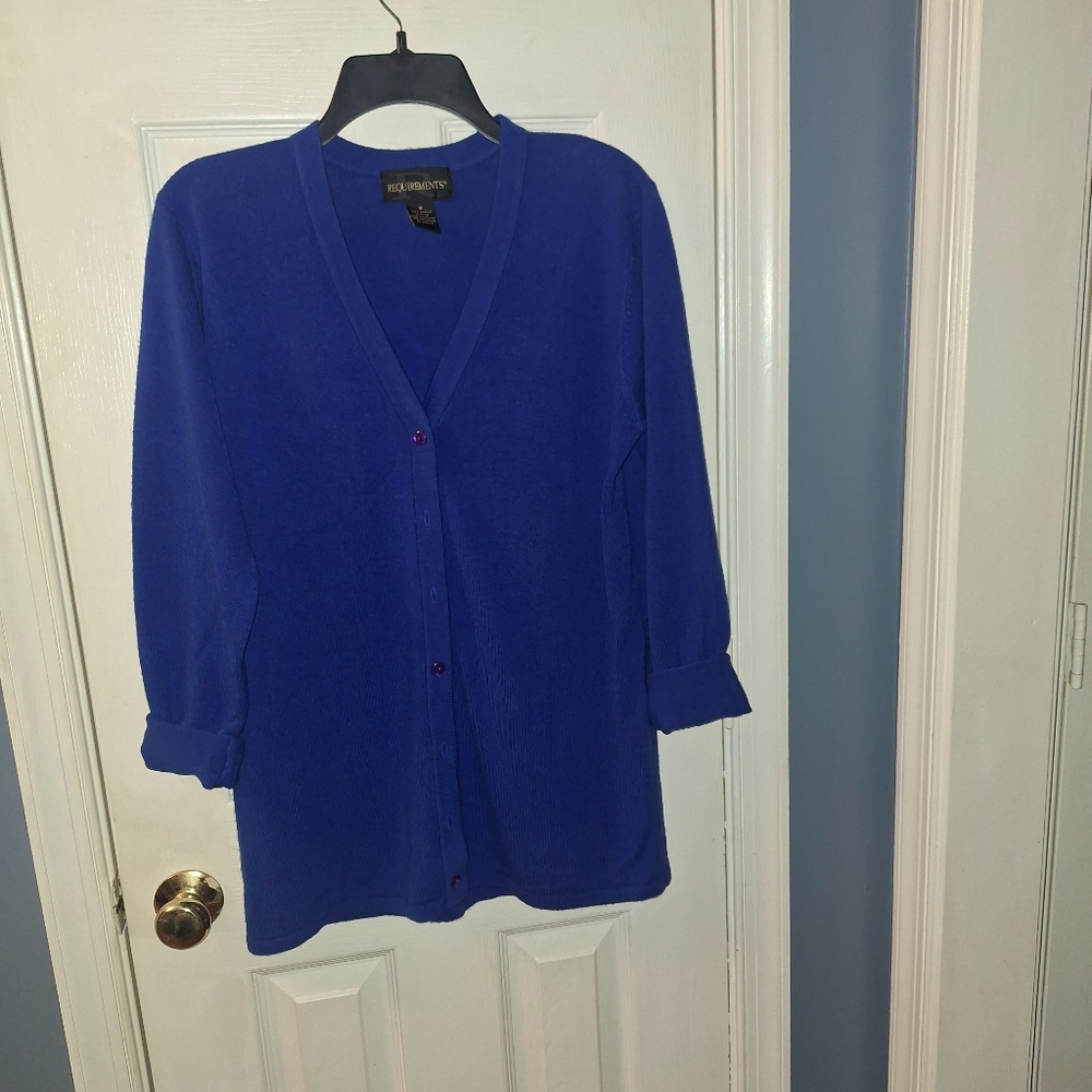 Requirement Vibrant Blue Women's Cardigan
